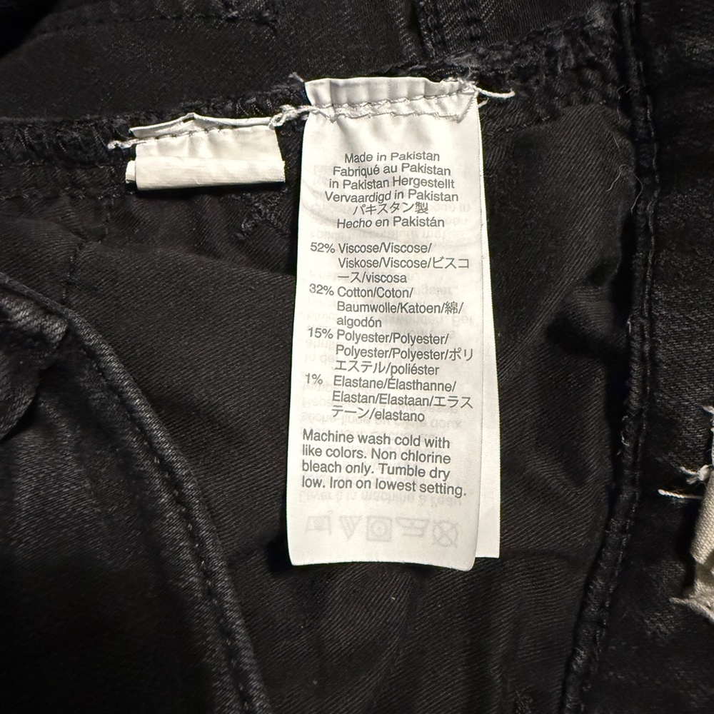 Madewell Women's Dark Charcoal Skinny Jeans - Picture 6 of 6
